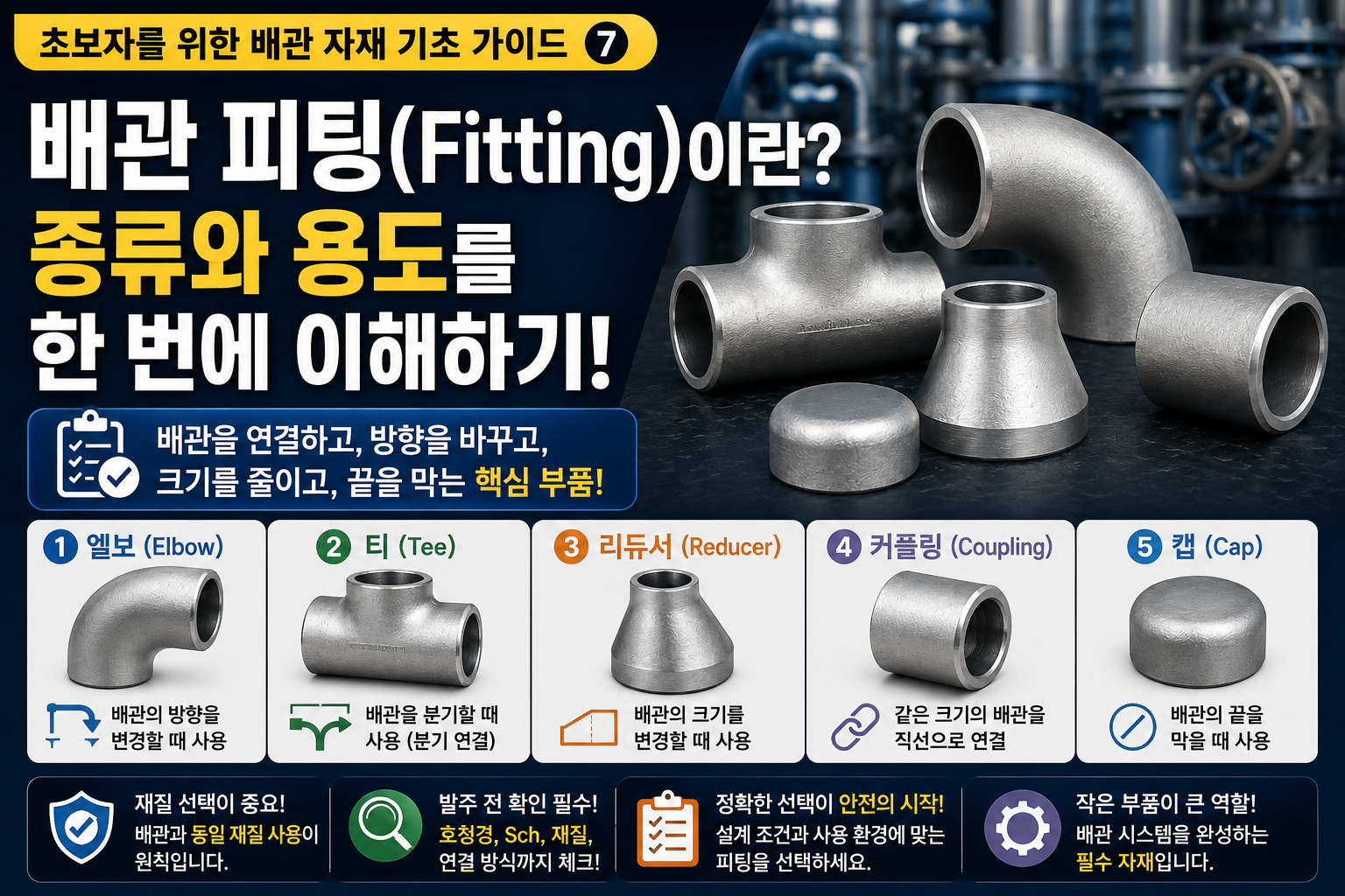 7편 pipe-fitting-types